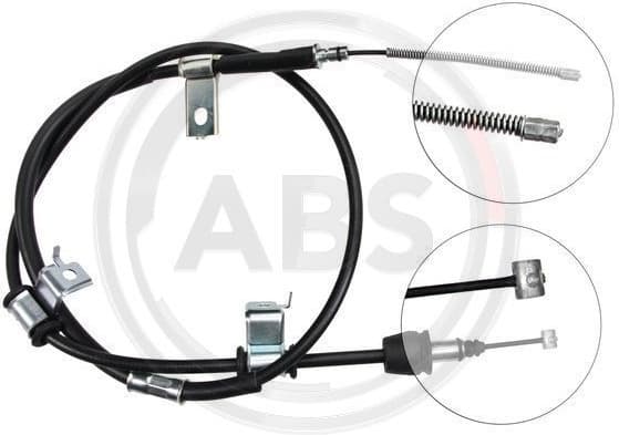 Cable Pull, parking brake K17127