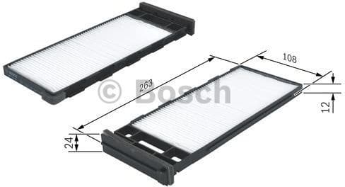 Filter, cabin air 1987435006 - image 5