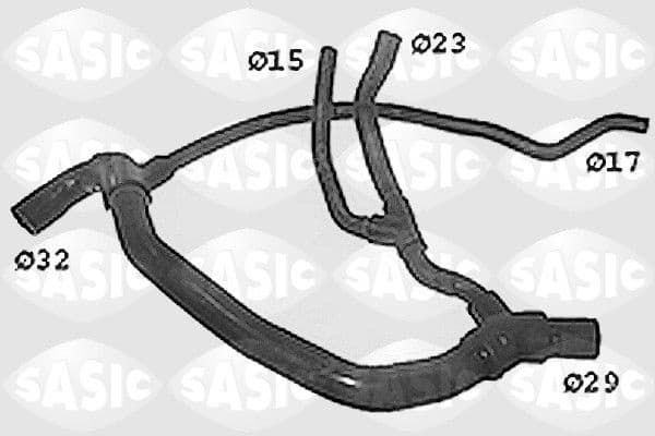 Radiator Hose SWH4193 - image 2