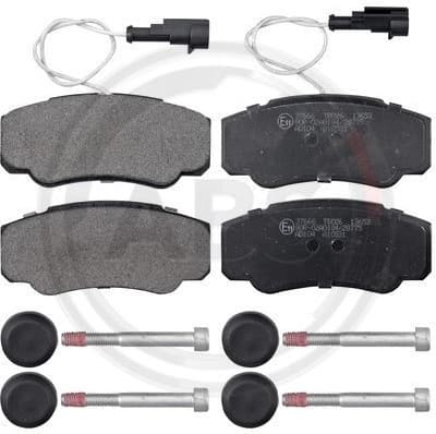 Brake Pad Set, disc brake 37666