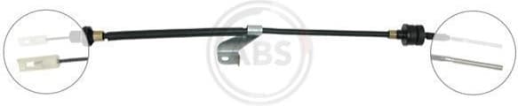 Cable Pull, clutch control K25630