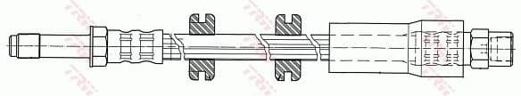 Brake Hose PHB446 - image 2