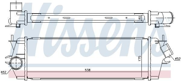 Charge Air Cooler ** FIRST FIT ** 96583
