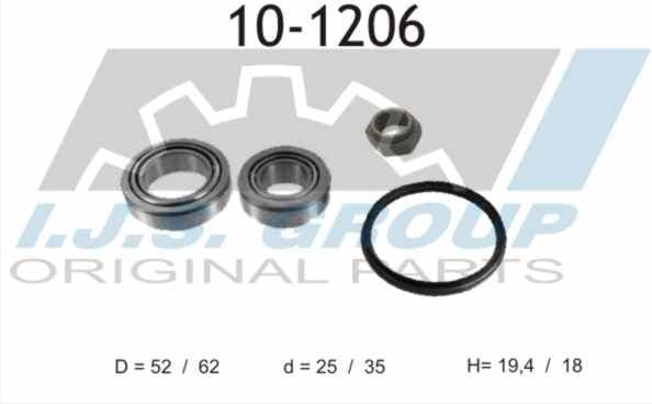 Wheel Bearing Kit 10-1206