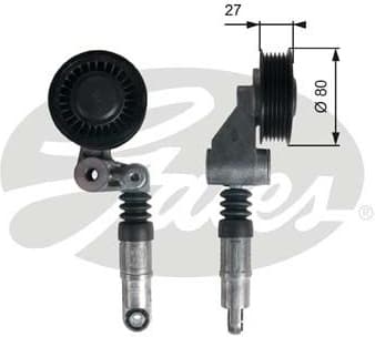 Belt Tensioner, V-ribbed belt DriveAlign™ T39236