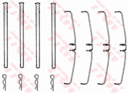 Accessory Kit, disc brake pad PFK141