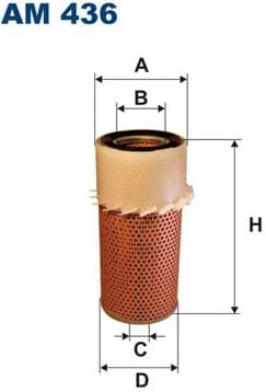 Air Filter AM436