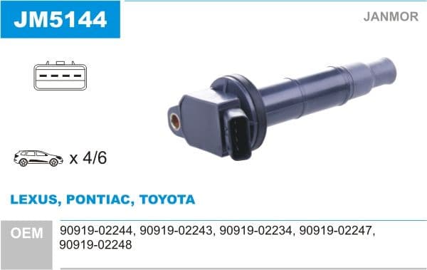 Ignition coil JM5144