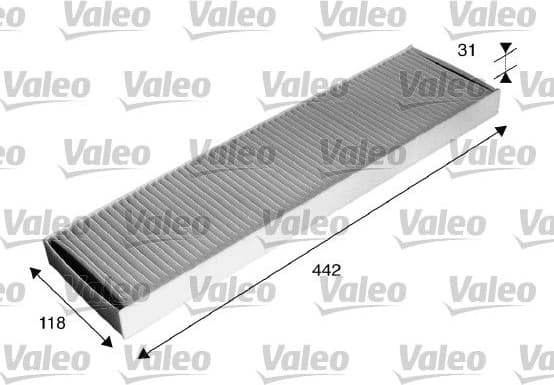 Filter, cabin air VALEO ESSENTIAL 715585
