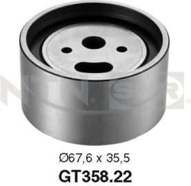 Tensioner Pulley, timing belt GT358.22