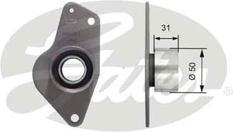 Deflection Pulley/Guide Pulley, timing belt PowerGrip™ T42089