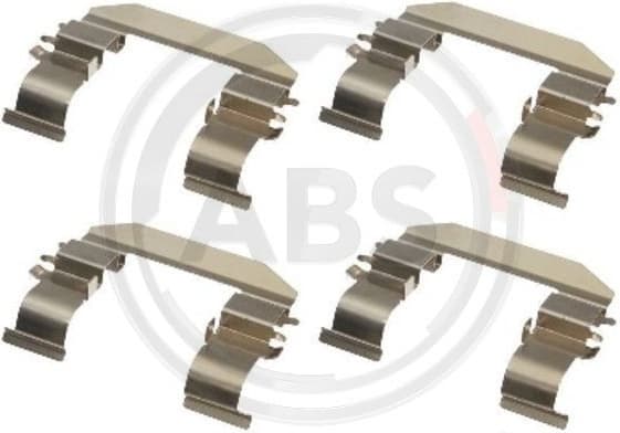 Accessory Kit, disc brake pad 1664Q