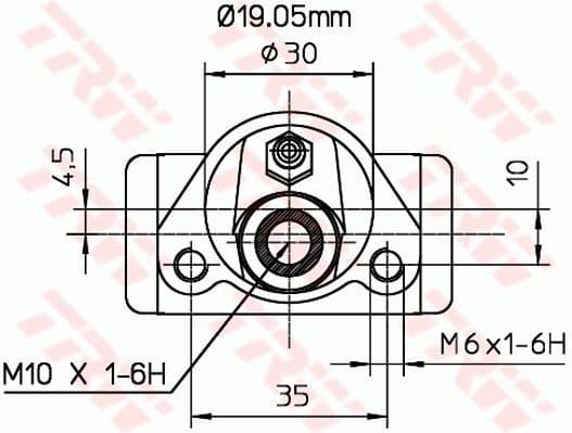 Wheel Brake Cylinder BWD110 - image 2