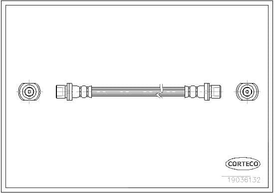Brake Hose 19036132