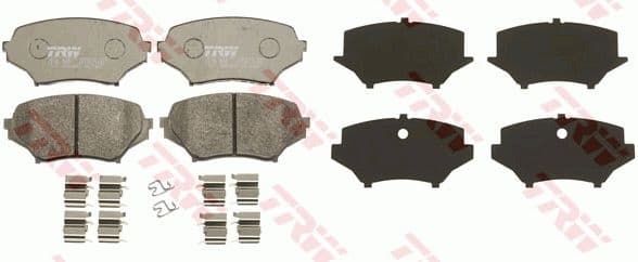 Brake Pad Set, disc brake GDB3401 - image 2