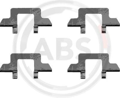 Accessory Kit, disc brake pad 1242Q