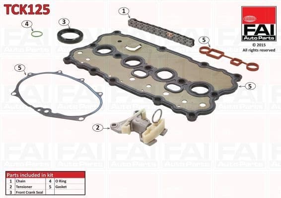 Timing Chain Kit TCK125 - image 2