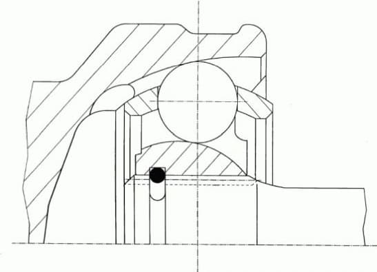 Joint Kit, drive shaft 303934 - image 2