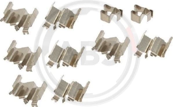 Accessory Kit, disc brake pad 1244Q