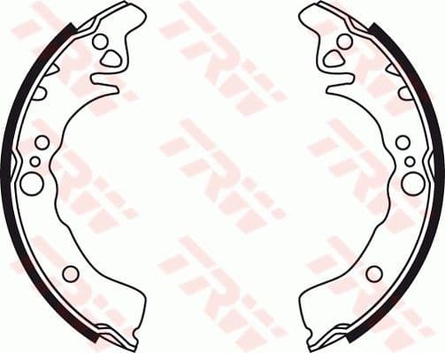 Brake Shoe Set GS8761 - image 2