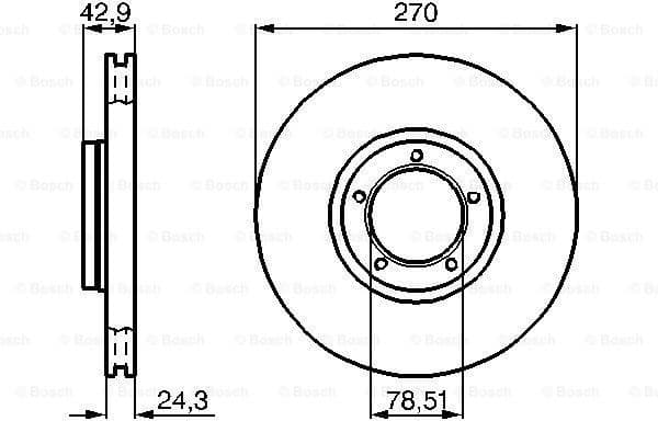 Brake Disc 0986478166 - image 5