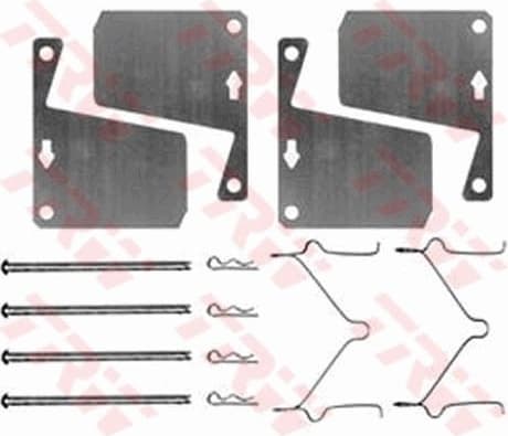 Accessory Kit, disc brake pad PFK17