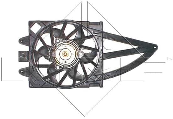 Fan, engine cooling 47240