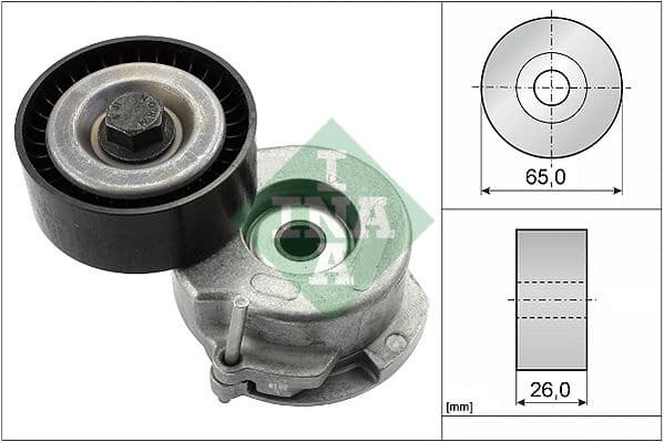 Belt Tensioner, V-ribbed belt 534005310