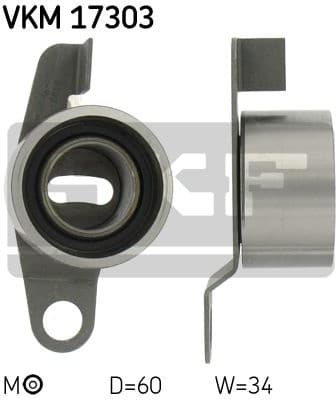 Tensioner Pulley, timing belt VKM 17303