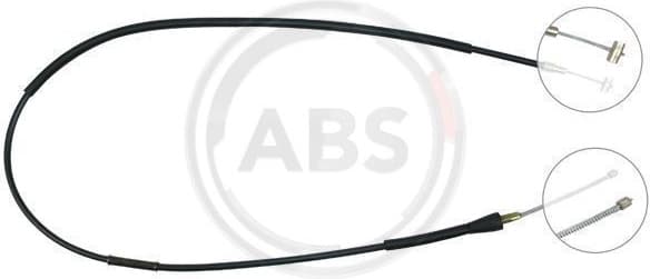 Cable Pull, parking brake K15958