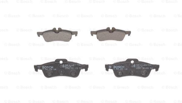 Brake Pad Set, disc brake 0986494130 - image 3