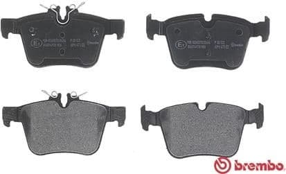 Brake pads rear, Top Quality P50122 - image 2