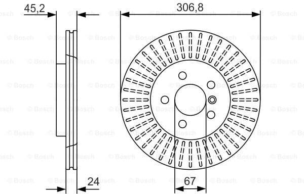 Brake Disc 0986479C93 - image 5