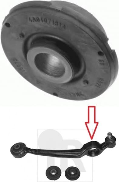 Silentblock front axle 00059494