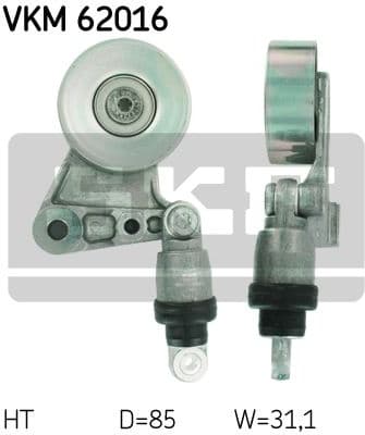 Tensioner belt VKM62016