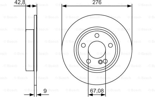 Brake Disc 0986479A03
