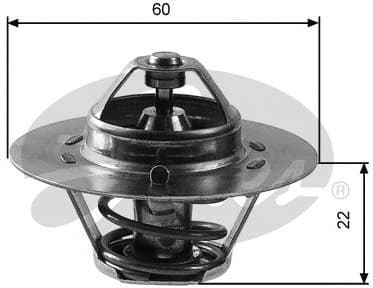 Thermostat, coolant TH12488G1