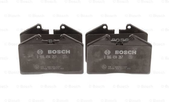 Brake Pad Set, disc brake 0986494267