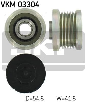 Alternator Freewheel Clutch VKM 03304