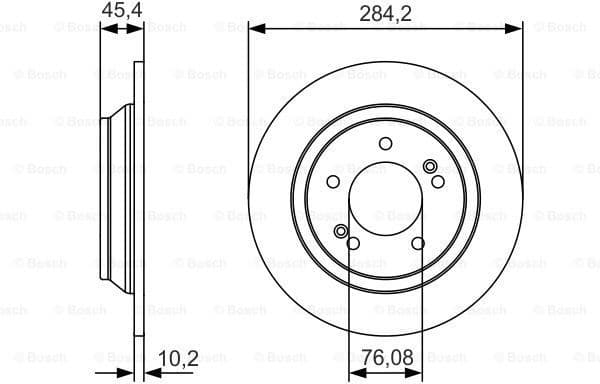 Brake Disc 0986479C39 - image 5
