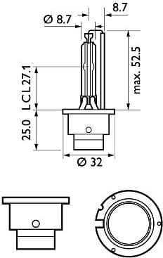 Bulb Xenon X-tremeVision gen2 85122XV2S1 - image 3