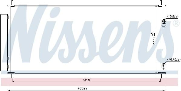 Condenser, air conditioning 940240 - image 2