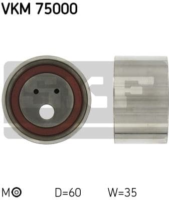 Tensioner Pulley, timing belt VKM 75000
