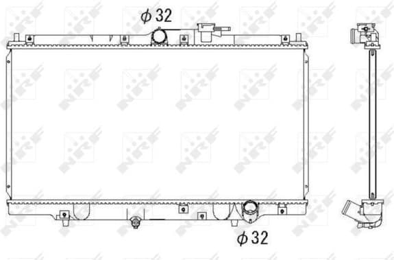 Radiator, engine cooling 526717 - image 2