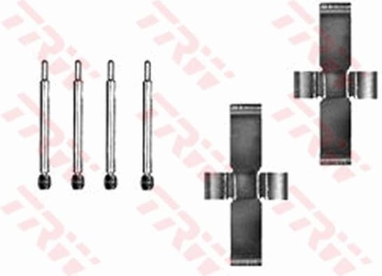 Accessory Kit, disc brake pad PFK73