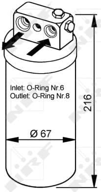 Dryer, air conditioning EASY FIT 33104