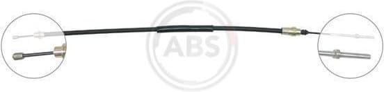 Cable Pull, parking brake K15587