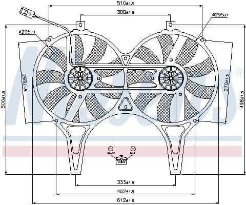Fan, engine cooling 85149