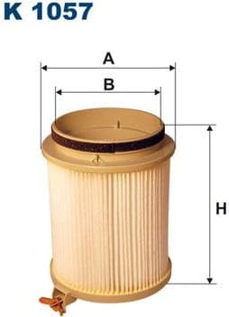 Filter, cabin air K1057