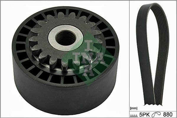 V-ribbed Belt Set 529017210